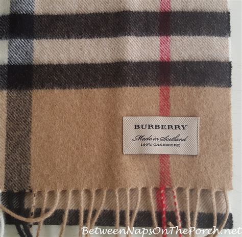 how to tell real burberry scarf from fake